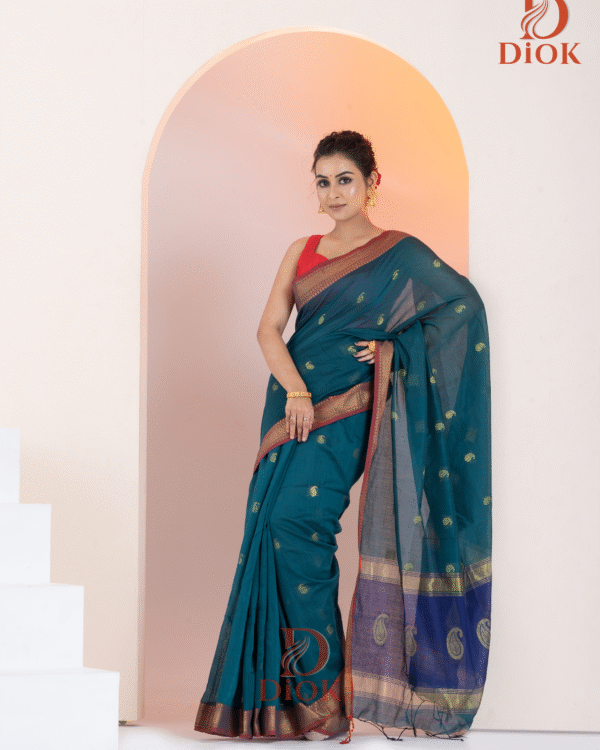 Maheshwari Cotton Silk Handloom Sare