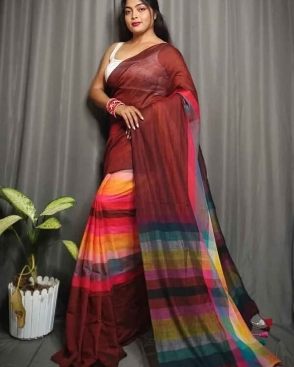 Soft Mul Cotton Saree