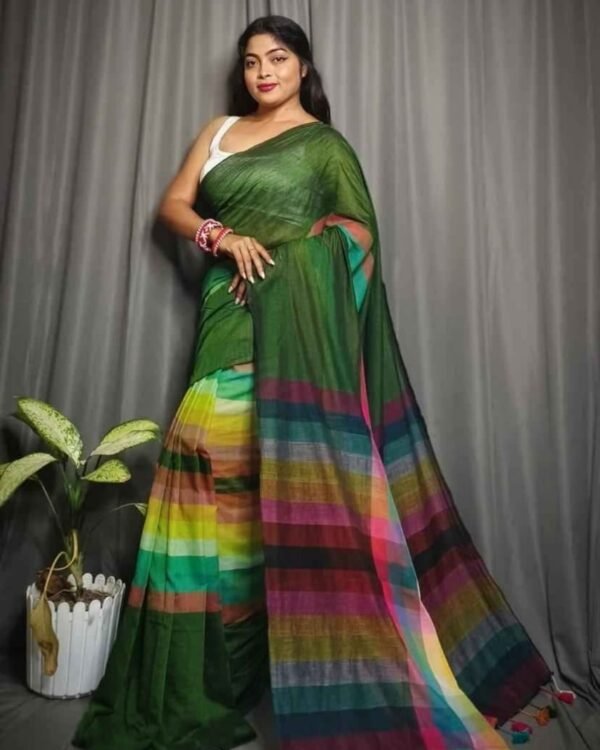 Soft Mul Cotton Saree