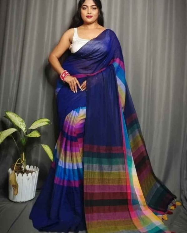 Soft Mul Cotton Saree