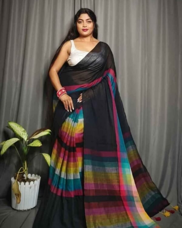 Soft Mul Cotton Saree