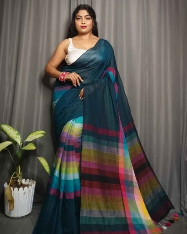 Soft Mul Cotton Saree