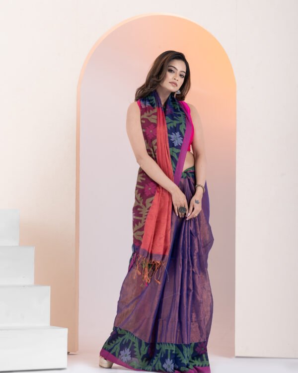 Tissue Khadi Handloom Sarere