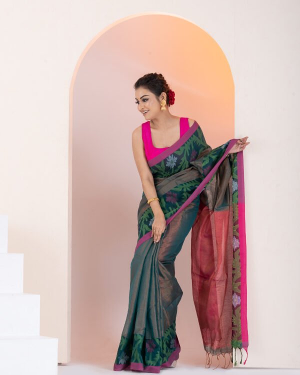 Tissue Khadi Handloom Sarere