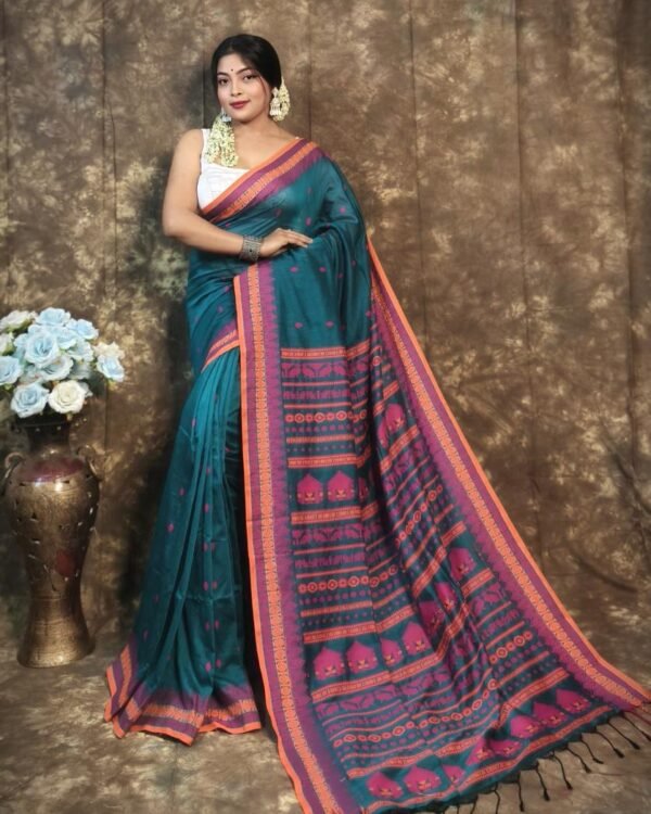 Assam Khadi Soft Handloom Saree