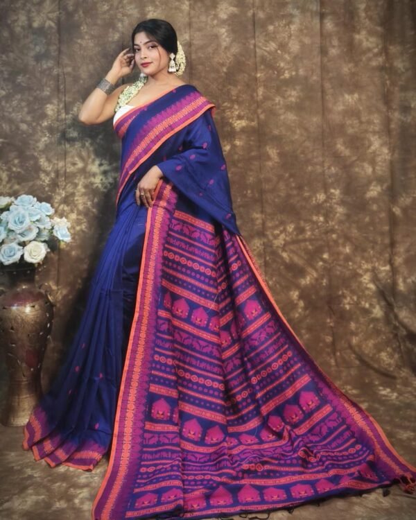 Assam Khadi Soft Handloom Saree
