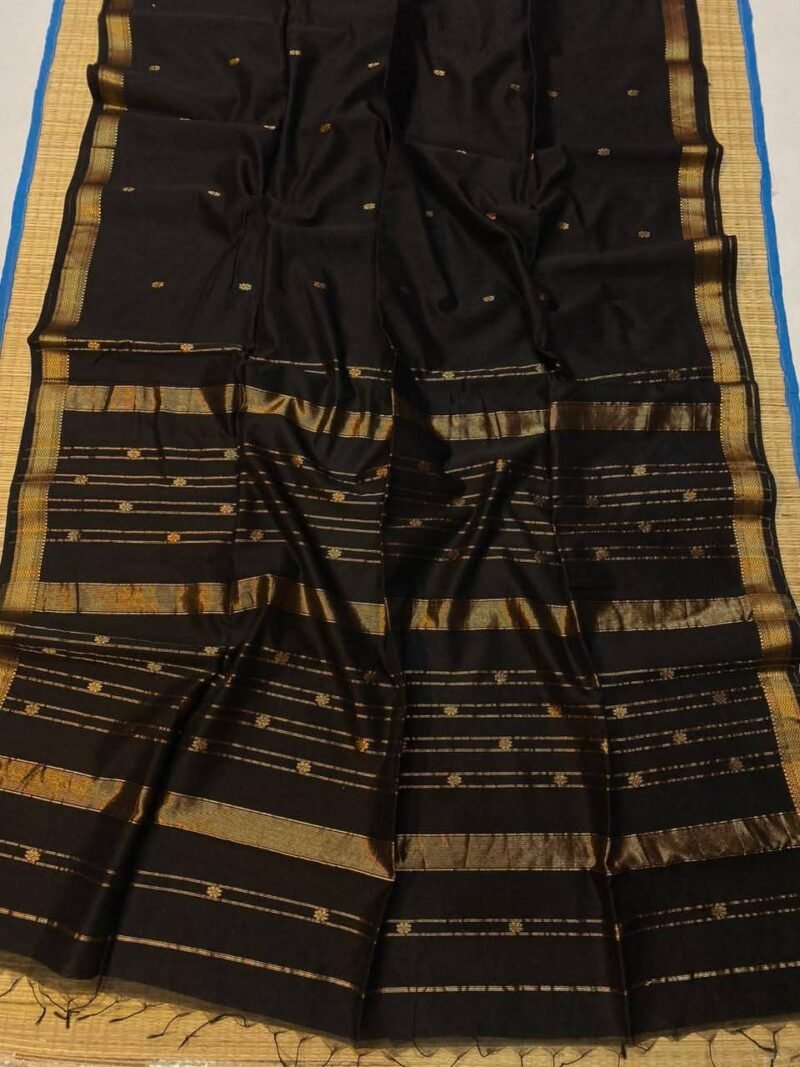 Maheshwari Handloom Cotton Silk Saree