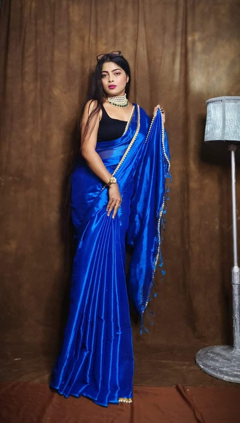 Blue Raga Tissue Saree