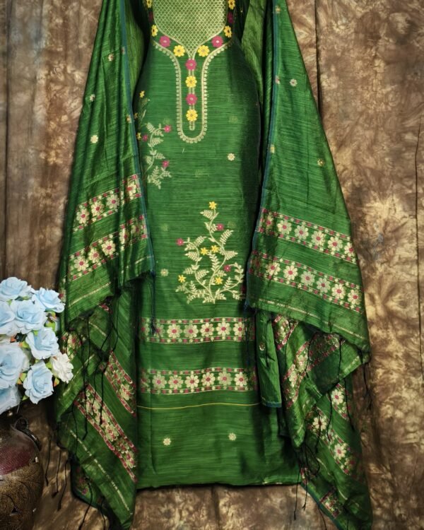 Viscose Cotton 2piece kurta Set