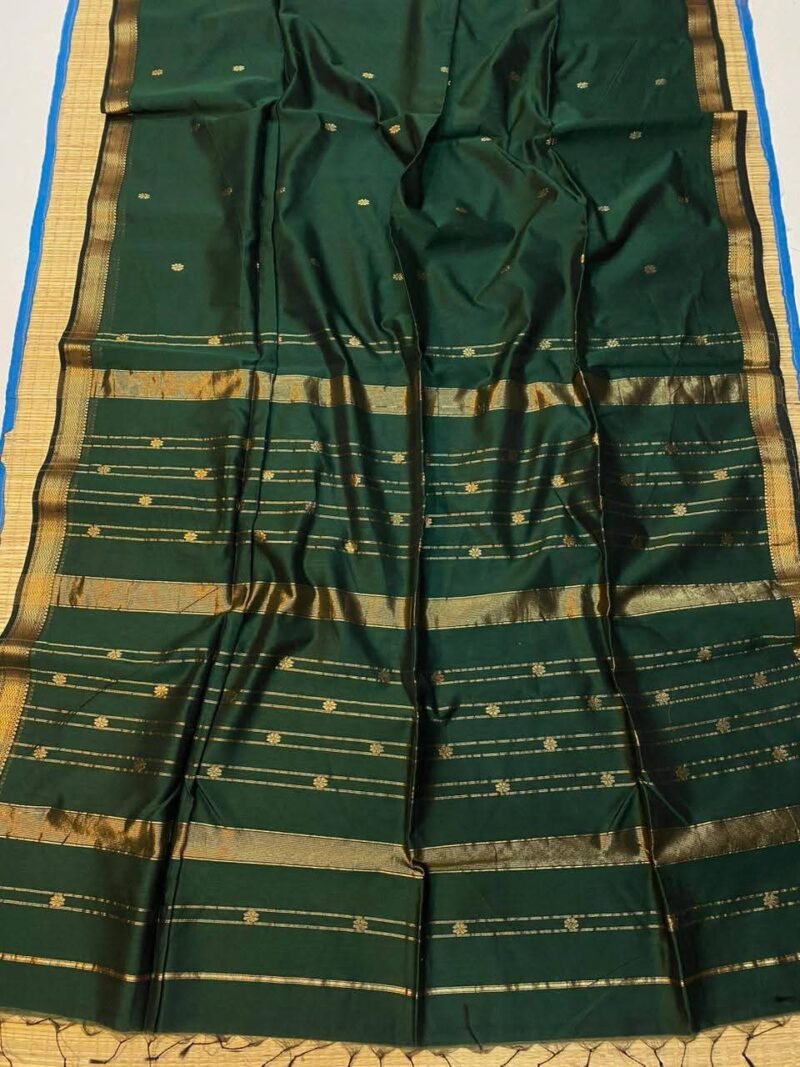 Maheshwari Handloom Cotton Silk Saree