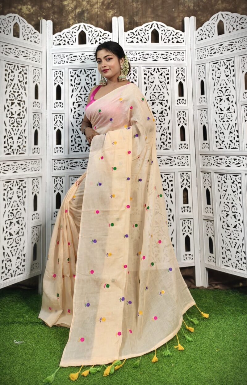 Mulmul Cotton Saree