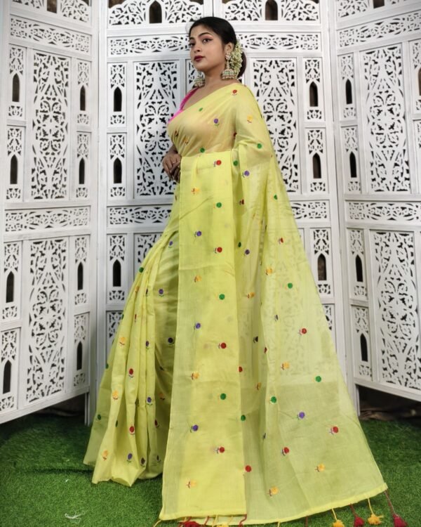 Mulmul Cotton Saree