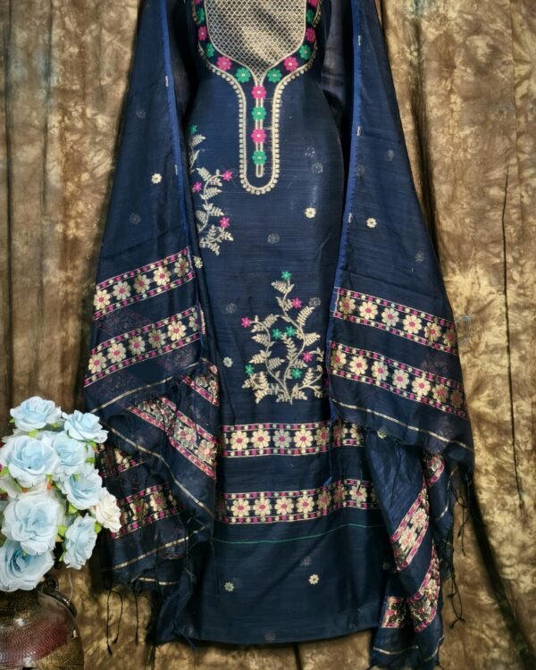 Viscose Cotton 2piece kurta Set