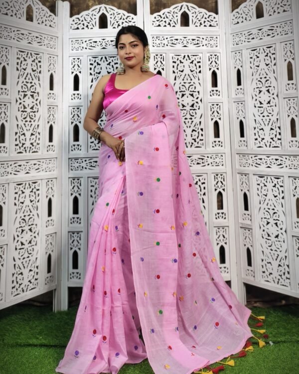 Mulmul Cotton Saree