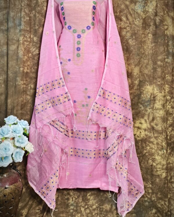 Viscose Cotton 2piece kurta Set