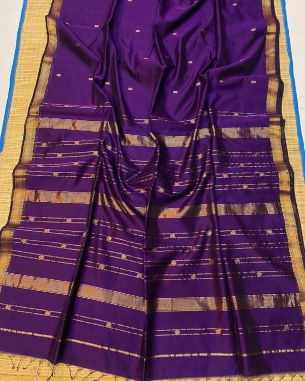 Maheshwari Handloom Cotton Silk Saree