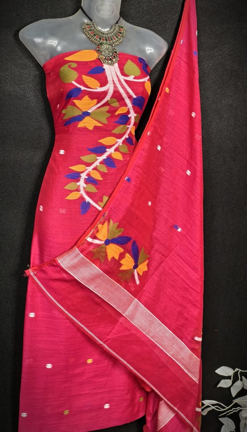 Soft Cotton Unstitched 2piece kurta Set - Image 2