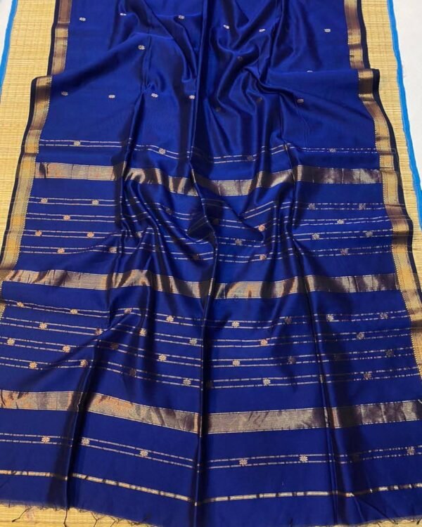Maheshwari Handloom Cotton Silk Saree