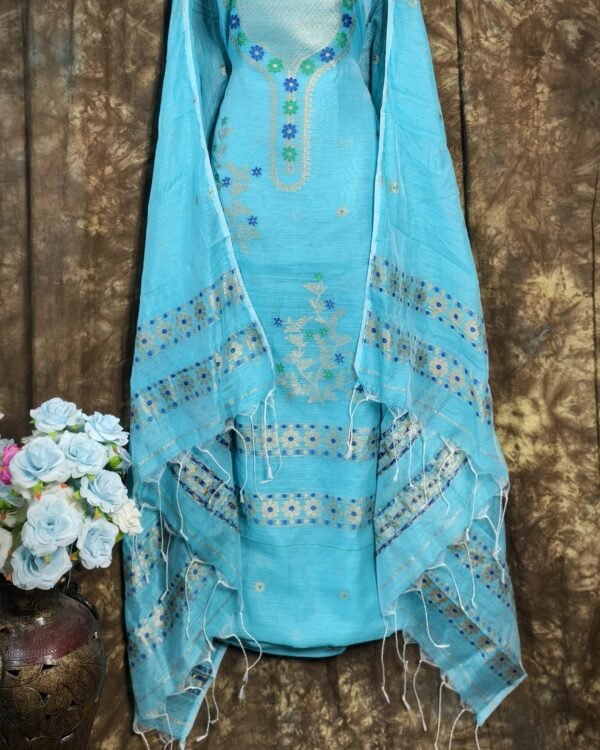Viscose Cotton 2piece kurta Set