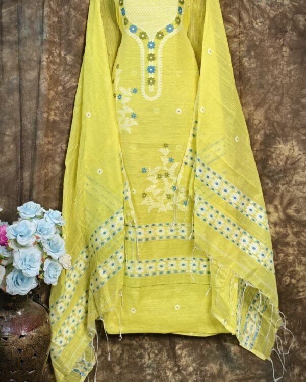 Viscose Cotton 2piece kurta Set