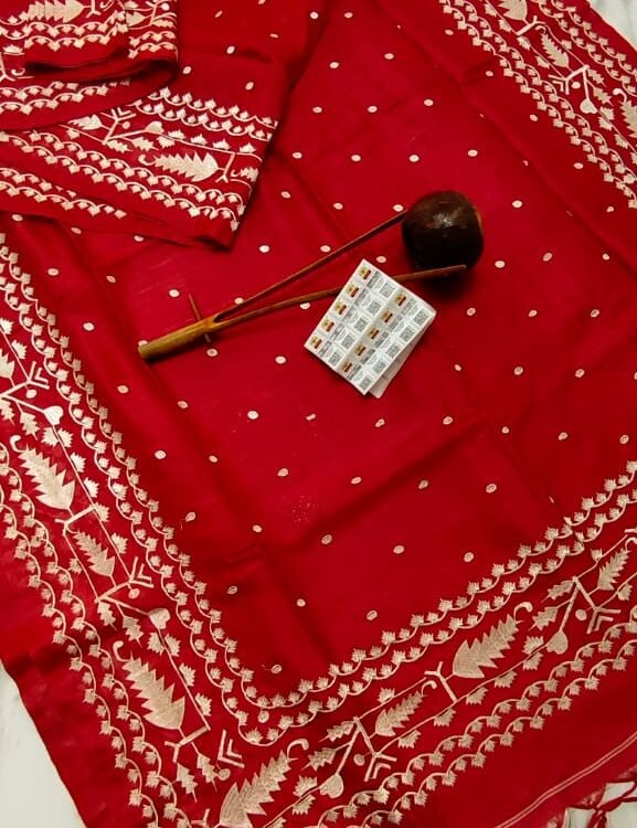 Exclusive Gachi Tussar Handloom Saree