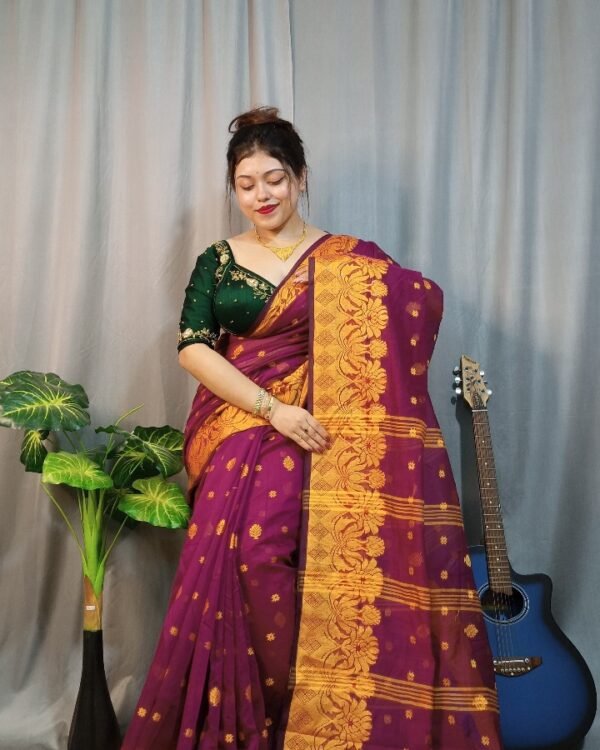 kanjivaram Design Handloom Cotton Silk saree