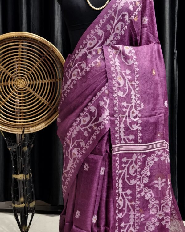 Tussar Handloom saree