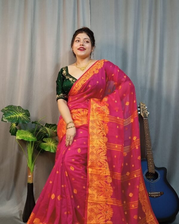 kanjivaram Design Handloom Cotton Silk saree
