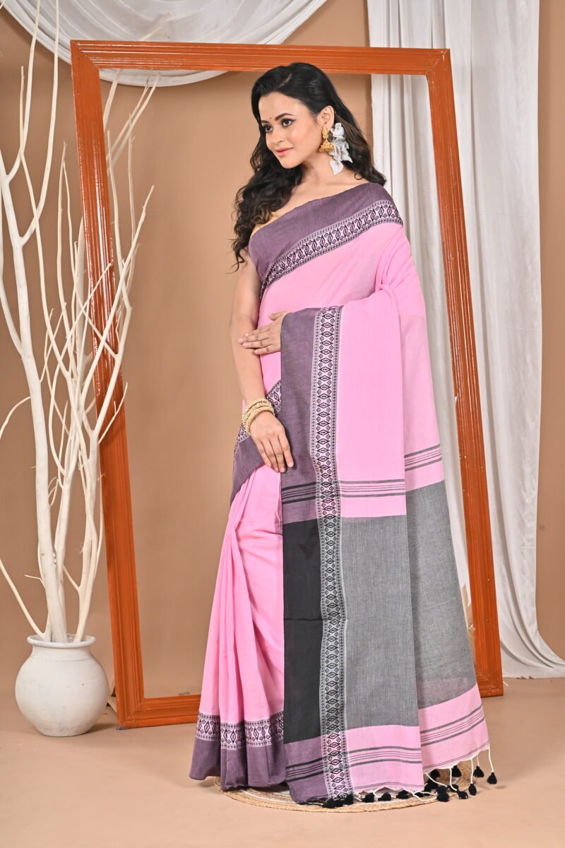 Pure Cotton Soft Handloom Saree - Image 6