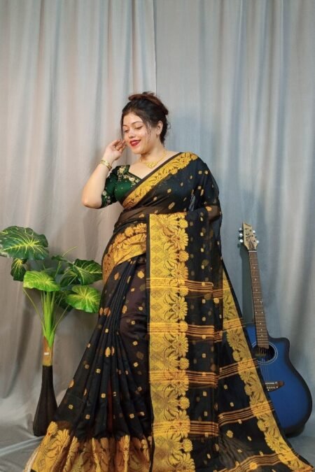 kanjivaram Design Handloom Cotton Silk saree