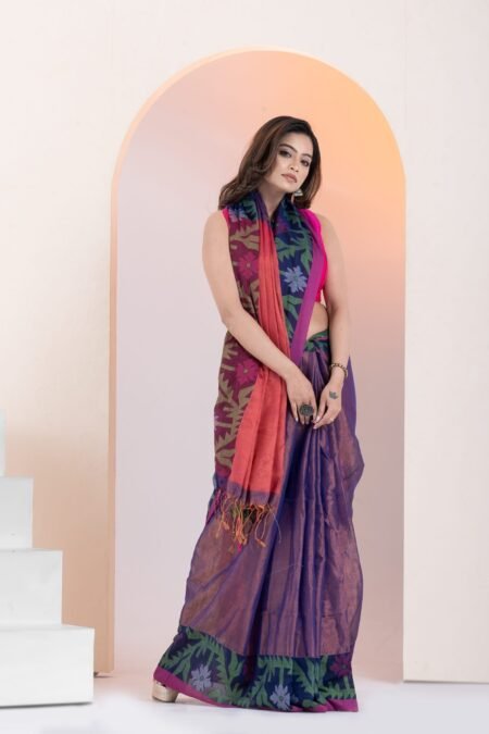 Tissue Khadi Handloom Sarere