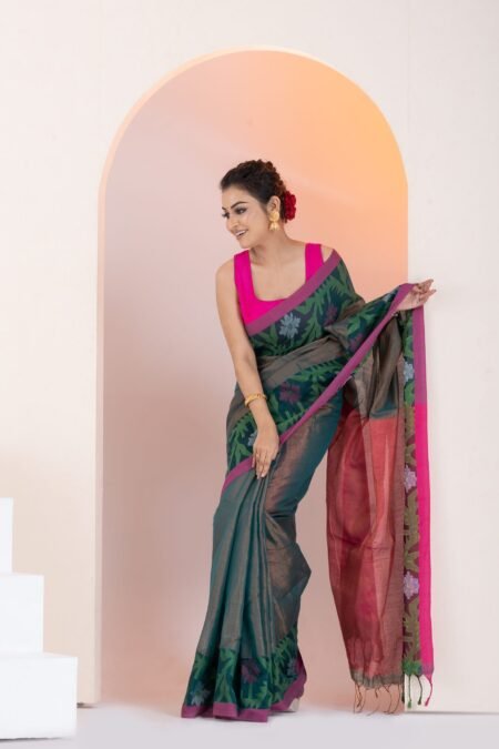 Tissue Khadi Handloom Sarere