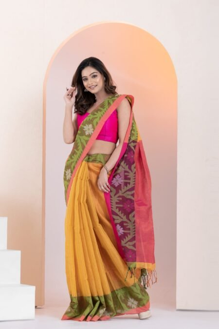 Tissue Khadi Handloom Sarere