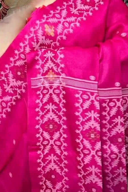 Tussar Handloom Saree With Silk Mark