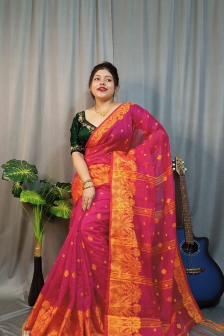 kanjivaram Design Handloom Cotton Silk saree