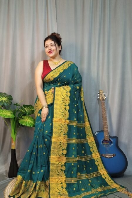 kanjivaram Design Handloom Cotton Silk saree