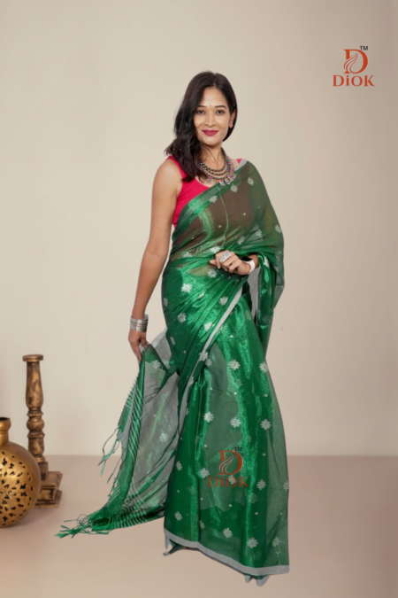 Traditional Soft Green Saree
