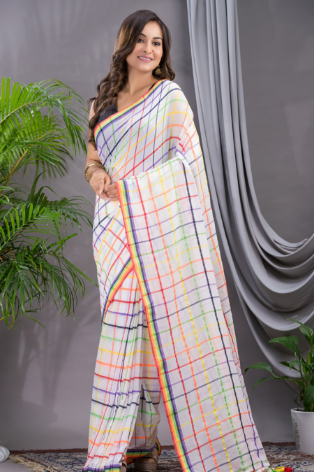 Handloom Soft mul Cotton Saree