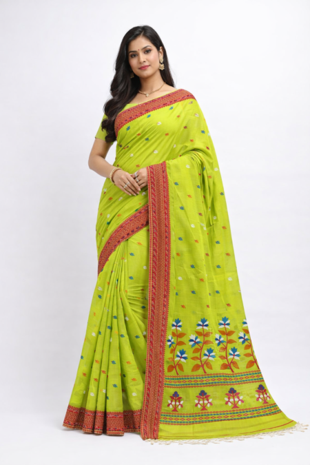 Soft Pure Cotton Jamdani Saree for Women  Comfortable & Stylish
