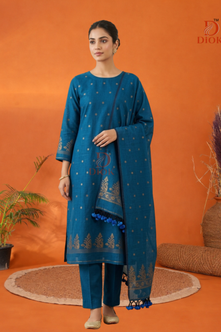 Pure Cotton Ethnic 2-Piece Suit Set