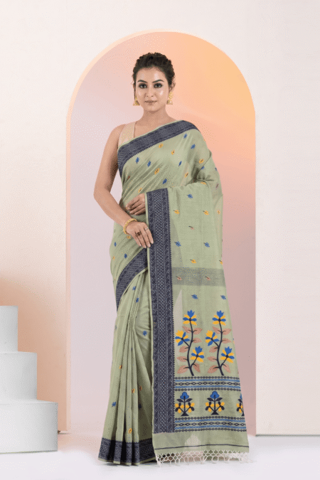 Soft Pure Cotton Jamdani Saree for Women  Comfortable & Stylish